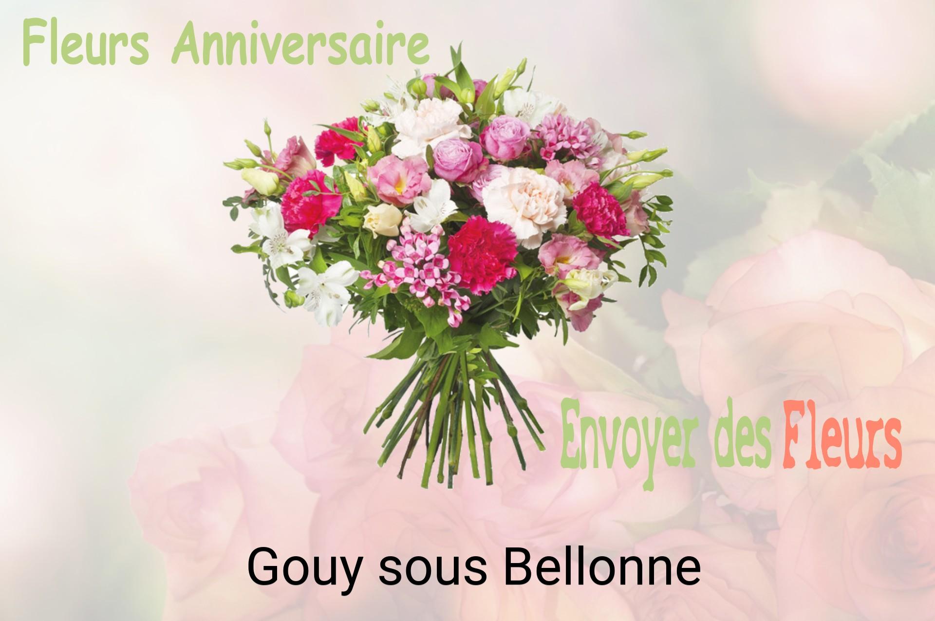 Bouquet de fleurs d’anniversaire livré à Gouy-sous-Bellonne