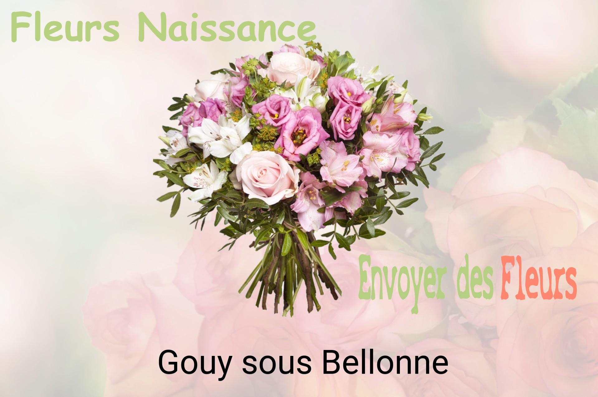 Bouquet de fleurs de naissance livré à Gouy-sous-Bellonne